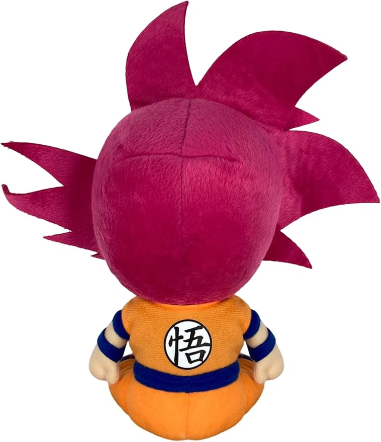 Great Eastern Entertainment SSGSS Goku Sitting Pose Plush 7''