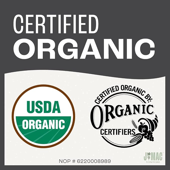 J Mac Botanicals, Organic Rubbed Sage (2 oz), Certified USDA Organic, Dried Rubbed Sage Leaf. Culinary Grade-excellent for sausage making, fresh Albanian harvest