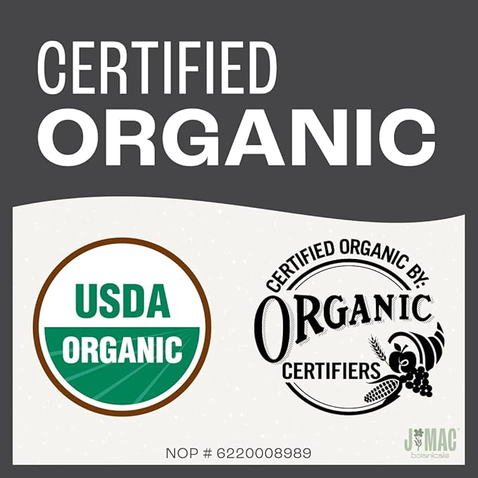J Mac Botanicals Organic Anise Seeds (32 oz) Certified USDA Organic. Whole aniseed for cookies, tea, powder, or baking