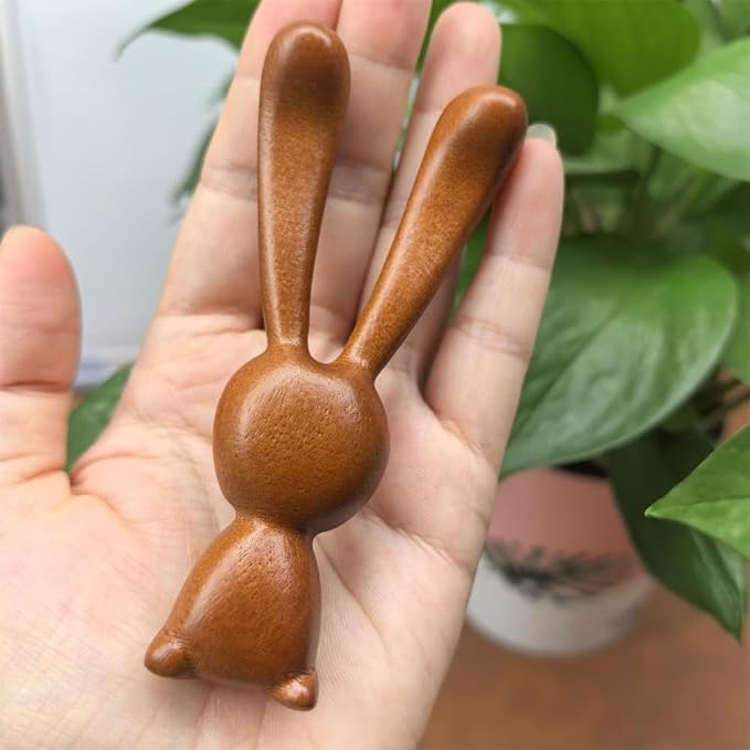 OULIGET Natural Wooden Nose Guasha Massage Tools Anti-Static, Eyes Facial Wood Gua Sha Tool,face Manual Massager Tool, Handheld Meridians Acupoint Massage Tool