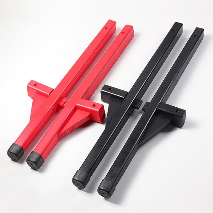 Stilts for Premium Leg - Strap Stilts Smooth Painted Pine Wood Rubber - Coated for Free Hands 5+ 200 - Pound Load Perfect for Sports & Cosplay Events