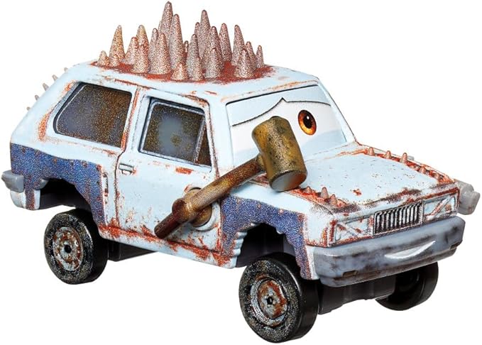 Disney Cars 2023 Mattel 1:55 Scale Diecast Metal Cars On The Road Series Road Rumbler Jeremy