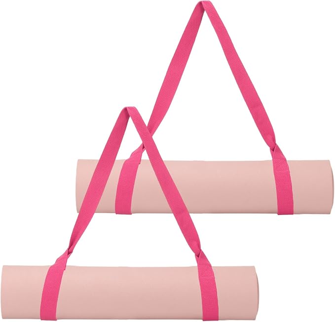 Yoga Mat Straps for Carrying, Adjustable Exercise Mat Sling Holder Multi Purpose Mats Carrier