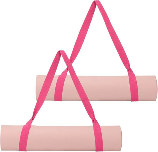 Yoga Mat Straps for Carrying, Adjustable Exercise Mat Sling Holder Multi Purpose Mats Carrier