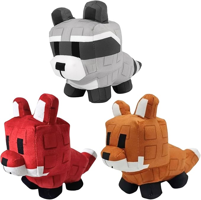 3PCS Grow a Garden Plush,Soft and Cute Collectible Animal Plushies Toys-an Ideal Gift for Any Occasion