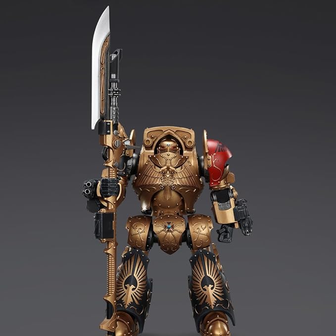 JOYTOY Warhammer The Horus Heresy 1:18 Action Figure Legio Custodes Contemptor-Achillus Dreadnought Collection Model Birthday Gifts