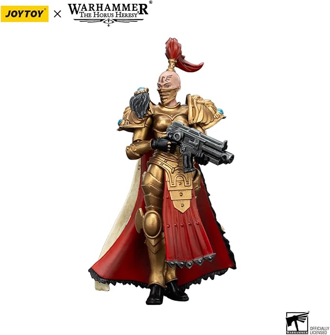 JOYTOY Warhammer Horus Heresy Sisters of Silence White Falcons Vigilator Cadre Vigilator 1, 1:18 Scale 4.17in Action Figure Mecha Joy Toy Collection Model
