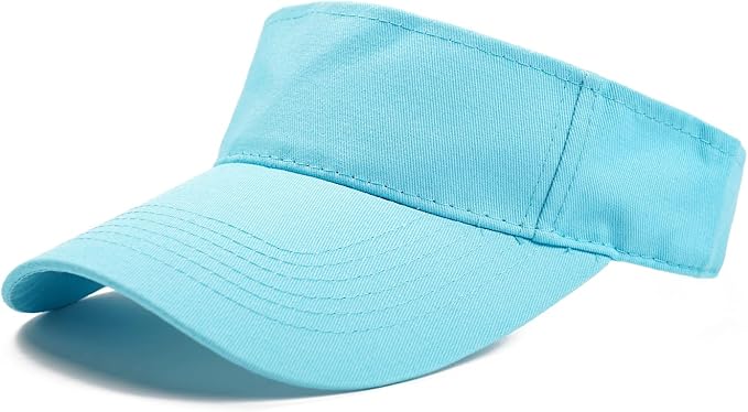 ANDICEQY Sports Sun Visor Hat, Sun Hat Visors for Women and Men for Outdoor | Adjustable Sun Visor Hats, Lightweight & Breathable, Cotton, Ideal for Running, Tennis, Golf, Outdoor Sports and Beach