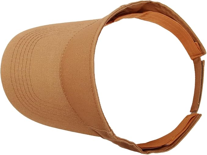 ANDICEQY Sports Sun Visor Hat, Sun Hat Visors for Women and Men for Outdoor | Adjustable Sun Visor Hats, Lightweight & Breathable, Cotton, Ideal for Running, Tennis, Golf, Outdoor Sports and Beach