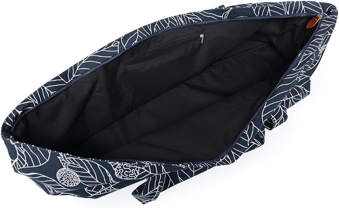 Large Yoga Mat Bag for Women Men, Travel Gym Bag for Pilates Office Beach Workout, Yoga Mat Tote Carrier with Mat Strap for 1/4" 1/2" Thick Exercise Yoga Mat