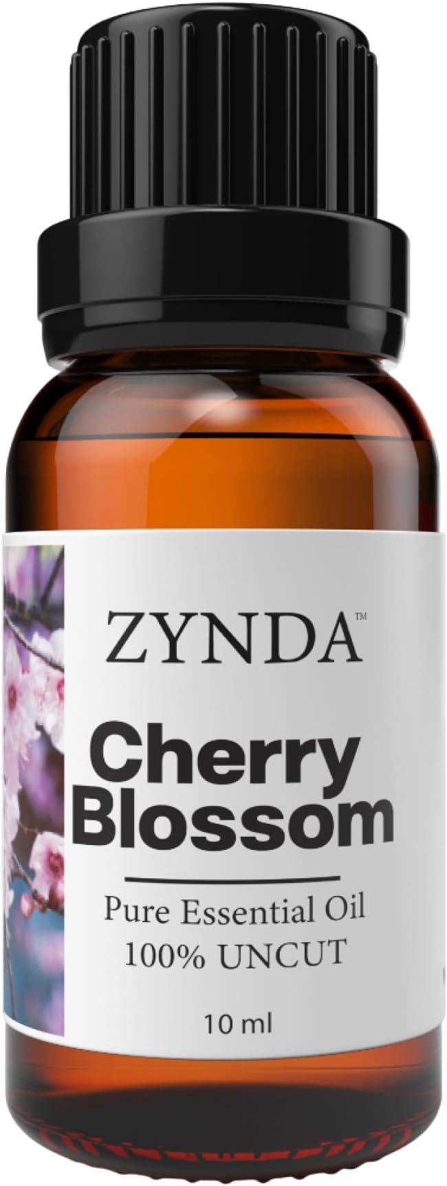 Cherry Blossom Essential Oil – Premium 100% Pure Essential Oils, Natural & Organic Extract for Aromatherapy, Relaxation & Skin Care – Authentic Cherry Blossom Oil with Captivating Floral Aroma, 10ml