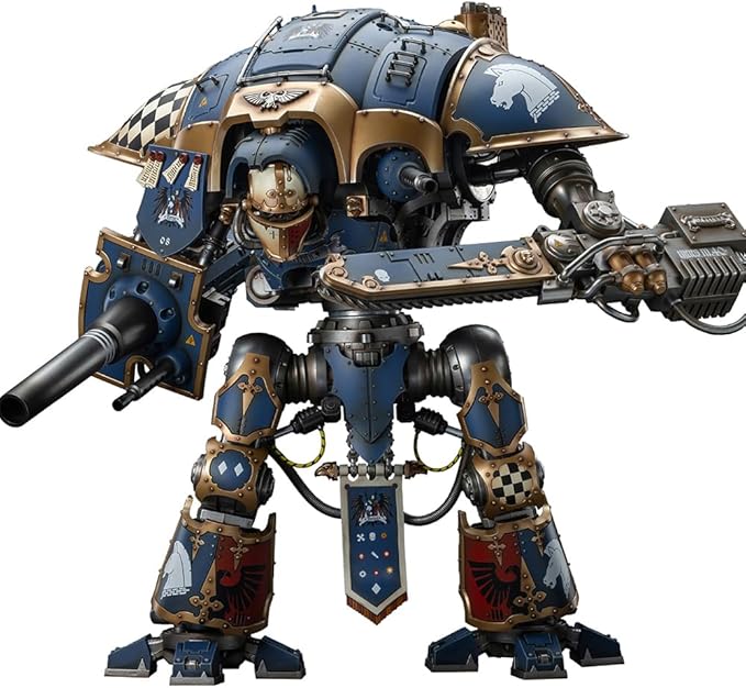 JOYTOY Action Figure 1/18 Warhammer The Horus Heresy Imperial Knights House Terryn Knight Paladin Collection Model Birthday Gifts
