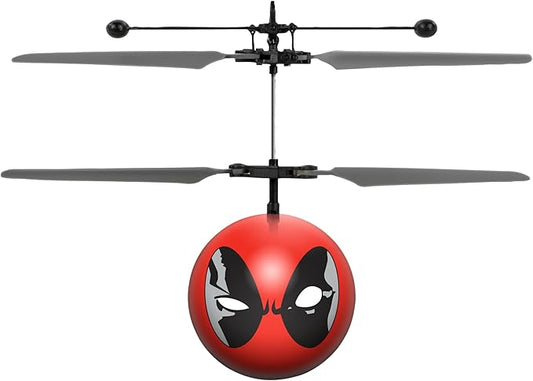 World Tech Toys Deadpool IR UFO Heliball Marvel Helicopter