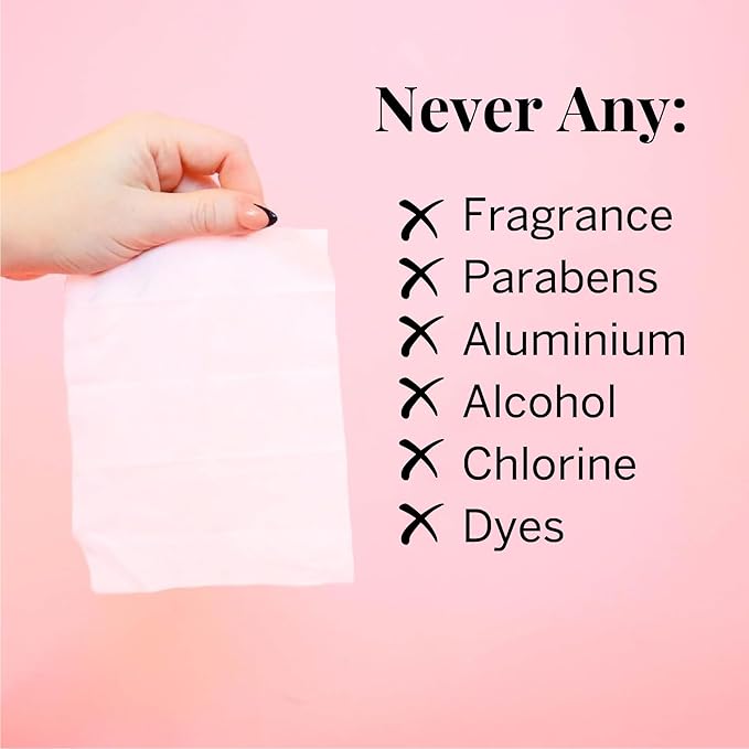 Pixie Feminine Wipes - On The Go Public Bathroom Wipes for Feminine Care - Safe On Period Cups & Menstrual Discs - Biodegradable, Flushable, pH Balanced & Unscented Menstrual Cup Wipes (20 Count)
