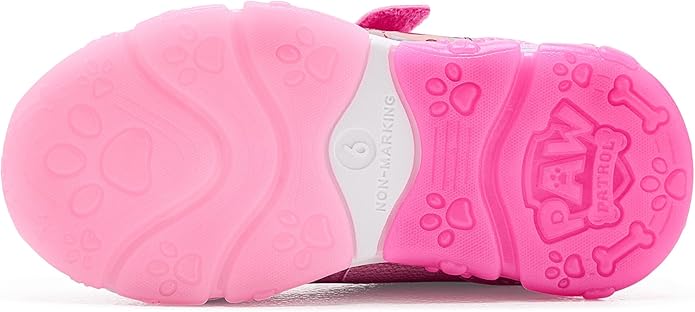 Girls Character Shoes Light Up Shoes LED Athletic Shoes for Girls Disney Princess Moana Little Mermaid Stitch Minnie Frozen Paw Patrol (Sizes: 5-10 Toddlers / 11-12 Little Kid)