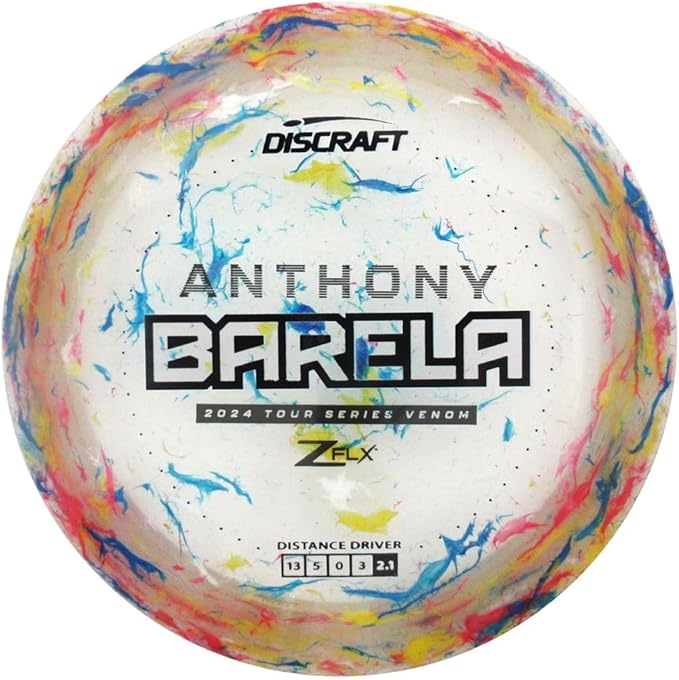 Mint Discs Discraft Limited Edition 2024 Tour Series Anthony Barela Jawbreaker Elite Z FLX Venom Distance Driver Golf Disc