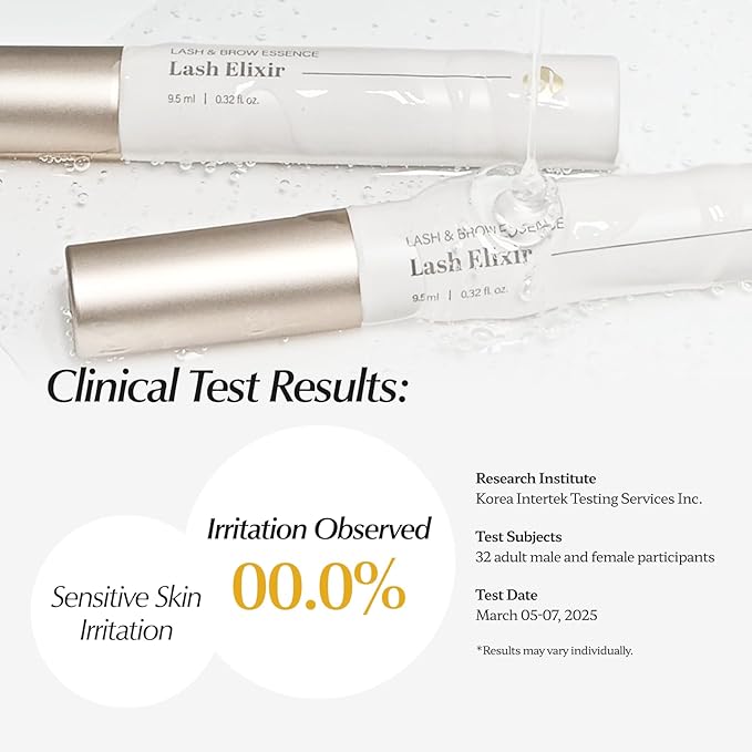 BL Lashes Elixir | 3-in-1 Eyelash Growth Serum with Peptide Complex & Biotin for Longer Fuller Thicker Lashes | Lash Growth Enhancer for Women(0.32 fl oz)