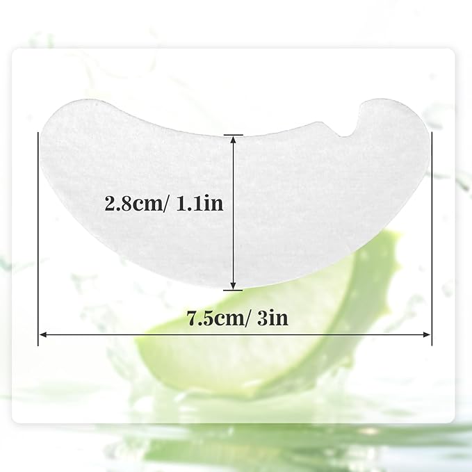 50 Eye Pads Lash Extensions - Under Eye Patches Hydrogel Eyepads for Lash Extensions Lash Eyepads Bulk Parches Para PestañAs For Eyelash Extensions Eyelash Tech Must Haves Eyepads Accessories