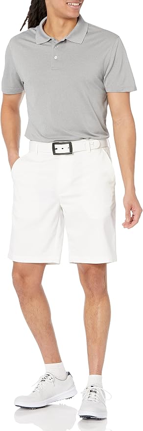 Amazon Essentials Men's Moisture Wicking Golf Polo Shirt, Short Sleeve, Slim-Fit, Quick-Dry, Active Wear