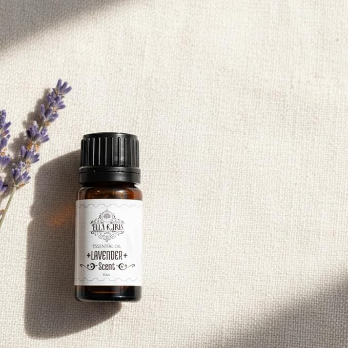 Ella & Iris Home Lavender Essential Oil 40/42, 10ml – Aromatherapy Diffuser Oil for Home, Massage, DIY Blends & Everyday Reset Moments