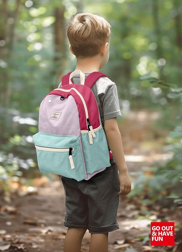 Toddler Backpack for Boys 2-5: Preschool Kindergarten 13" Daycare Backpacks Fit A4 Folder