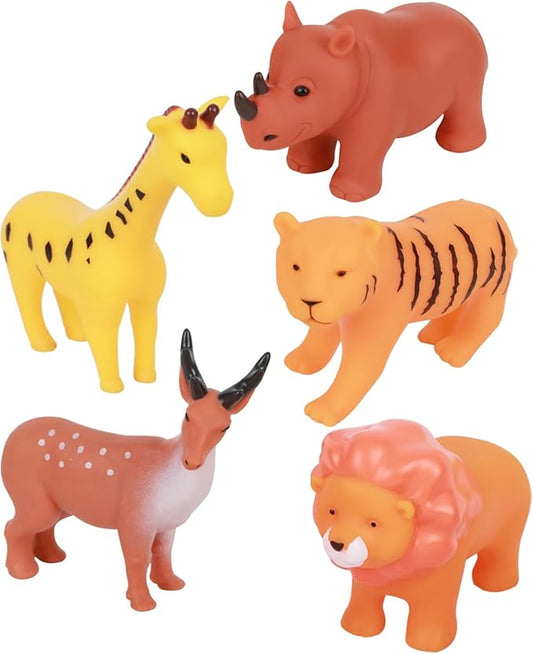 Bath Toys for Infants Ages 1-3|Sealed, No Hole Bathtub Toys |Floating Animal Toys Set|No Hole Design| (5-Piece Set)