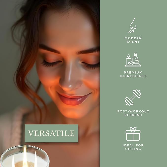 Pecksniffs White Scented Candle | Rose & Peony Fragrance Candles for Home Scented | Elegant Glass Vessel with Metal Lid | 3 Wicks Luxury Candles, 550g/19.4oz