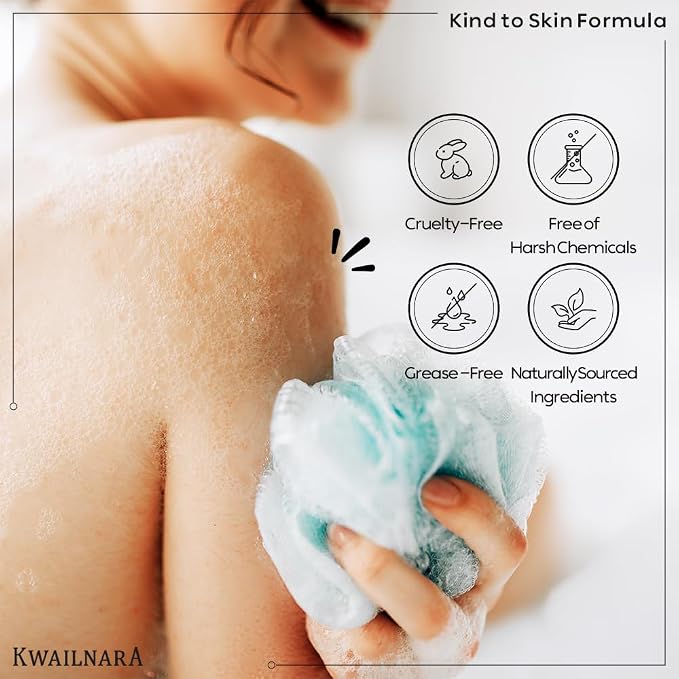 Kwailnara Strawberry Milk Body Wash & Lotion Set (19.75 Oz Each) – 2-Piece Korean Skincare Duo for Hydrated & Smooth Skin | Milk Protein, Royal Jelly & Exfoliating Strawberry Extract | Paraben-Free