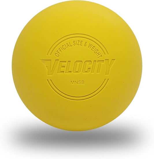 Velocity Lacrosse Balls - 1, 2, 3, 6, 12, 18, 24, 36, 60 and 120 Packs - for Practice, Official NFHS and College Approved Size