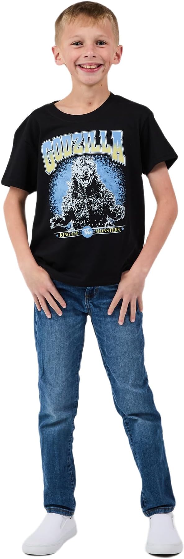 Godzilla 3-Pack of Youth Boy's Short Sleeve Tees