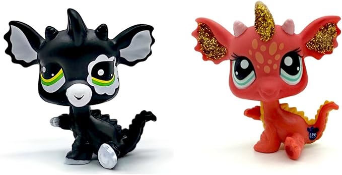 LPS Pet Shop Animal Action Figures Kids Boys Girls Gift (4pcs)