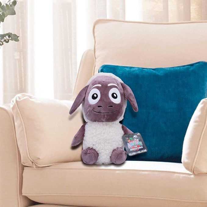 Amanda The Adventurer 12″ Mega Plush – Wooly - Just Toys Officially Licensed Oversized Soft Plush Figure for Fans & Collectors