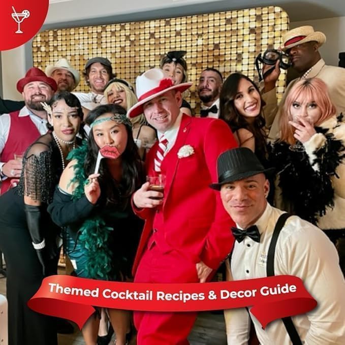 Roaring 20s Murder Mystery Game | A 1920s-Themed Party Kit | Flexible Number of Players 4-20+ | Physical Game Kit | Updated 2025