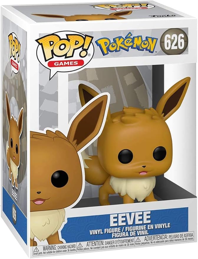 Pokemon - Eevee #626 Pop! Vinyl Figure (Bundled with Compatible Pop Box Protector Case)