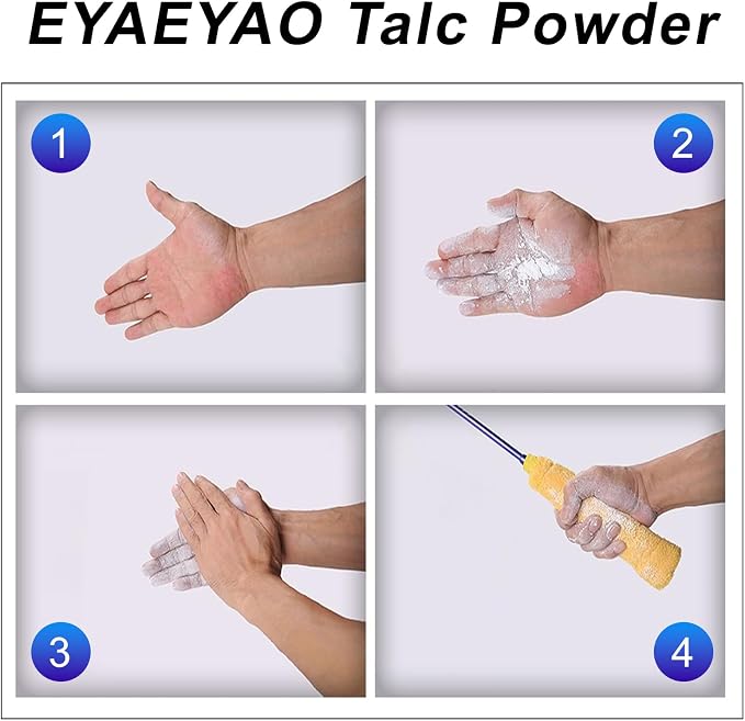 Talcum Powder, Fine Talc Powder for Chalk Painting, Multiple Purpose Talcum Powder Unscented with Excellent Lubrication, Talc for Bike and Auto Tire Repairing (2 Pounds)