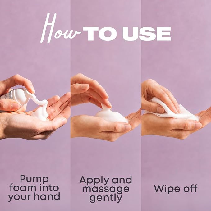 V Flash Rinse-Free Intimate Hygiene Foam - Ph Balance Feminine Wash for Women's Vulva Daily Care - BioticV+ - No Rinse Vaginal Cleanse & Odor Control for Menstruation, After Sex, Post-Workout