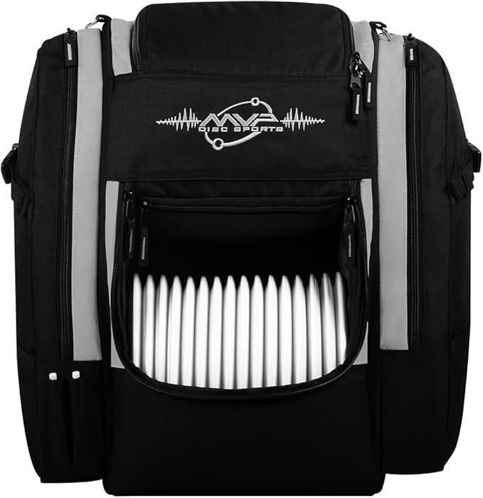 MVP Disc Sports Voyager Lite Backpack Disc Golf Bag (Choose Your Favorite Color)