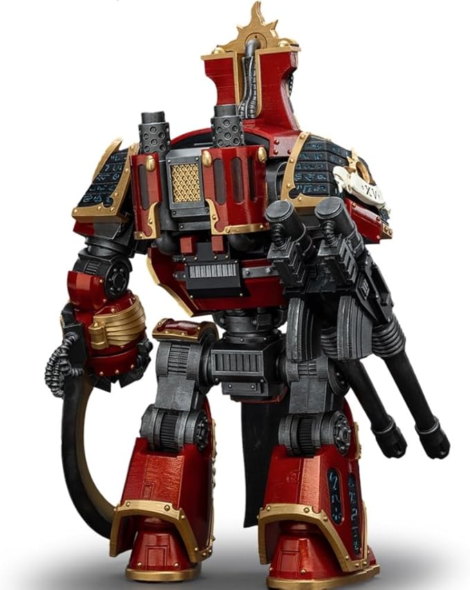 JOYTOY Warhammer 40K Thousand sons 11.9in Contemptor-Osiron Dreadnought with Gravis Force Blade and Gravis Autocannon 1:18 Scale Action Figure Mecha Joy Toy Collection Model
