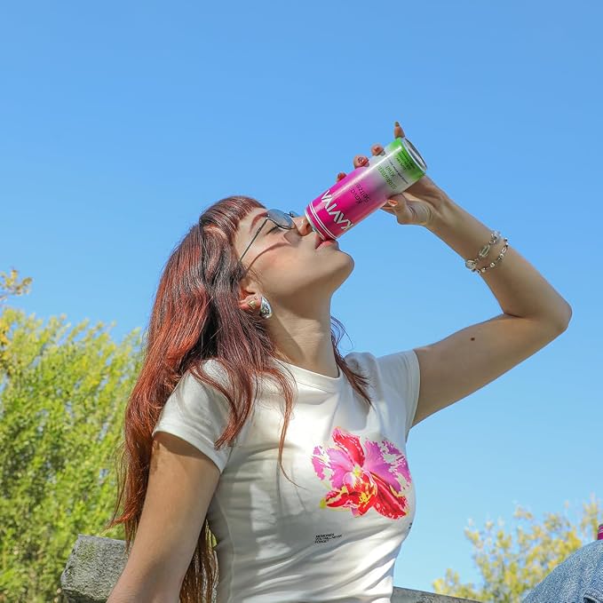 Kaviva | Kava & Seltzer | Relaxation Drink | 50 calories | All Natural | Non-ALC Functional Beverage | Refreshing Alternative | Clean Ingredients