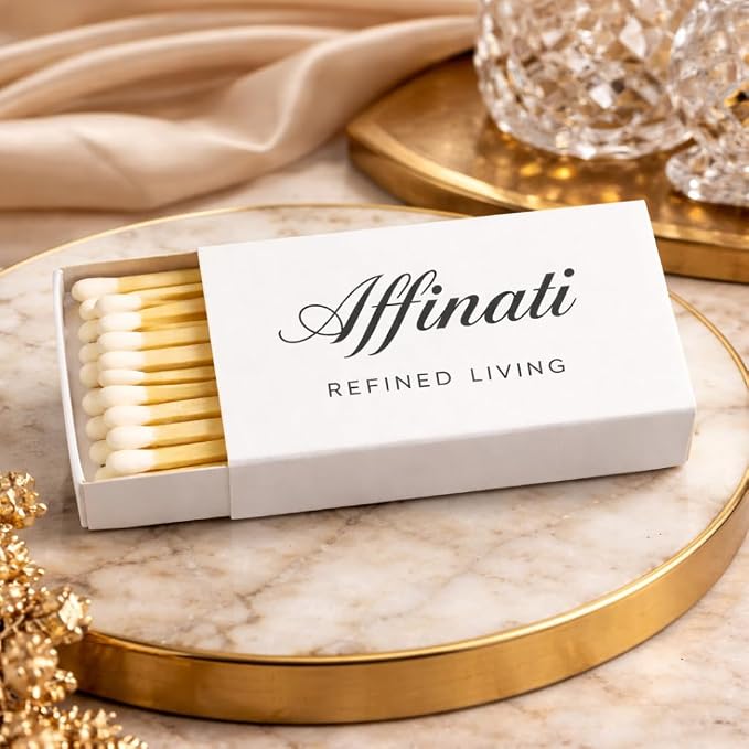 Affinati S'Mores 10 oz Scented Candle – Long Lasting Luxury Soy Blend Candle for Home, Strong Scent Throw Sweet Graham Cracker Chocolate Marshmallow Candle, Premium Home Fragrance Gift