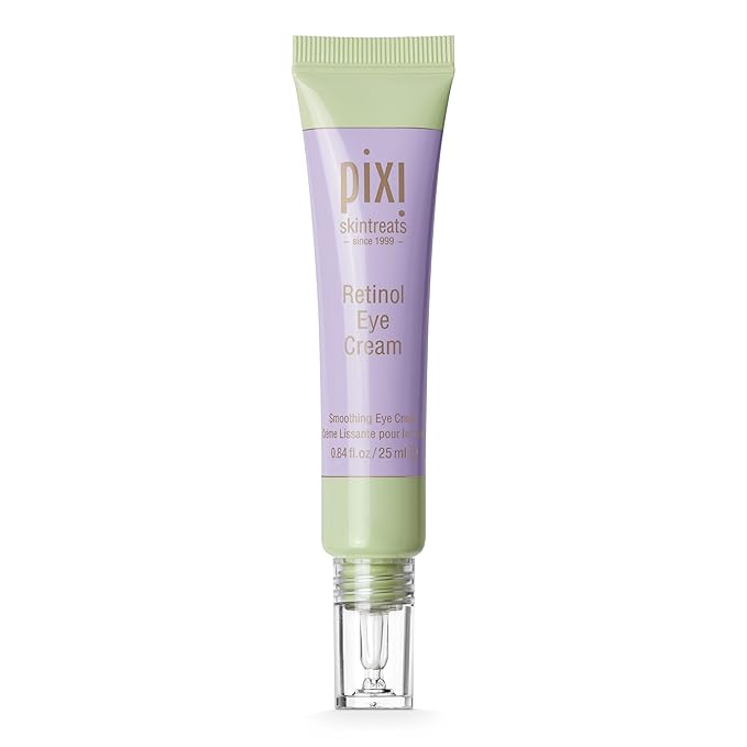 Pixi Beauty Retinol Eye Cream | Soothing Eye Cream | Retinol Helps Smooth & Refine Delicate Eye Area | Peptides Help Minimize Fine Lines | 0.84 fl oz/25ml