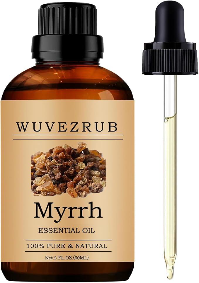 Myrrh Essential Oils, 60ML Pure and Natural Essential Oil for Aromatherapy Diffuser - Myrrh /2 Fl Oz