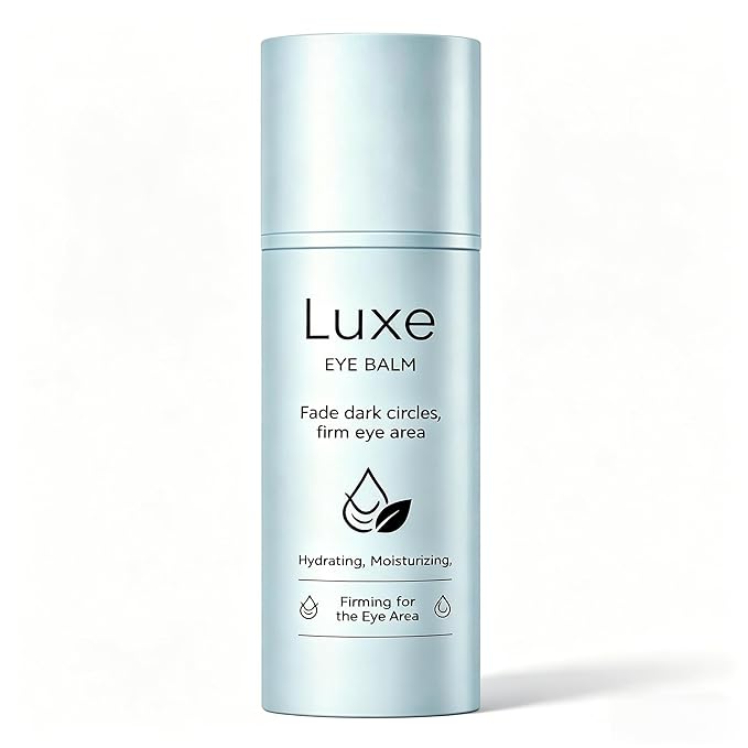 Luxe Korean Under Eye Balm, Firming and Smoothing Eye Care Stick, Moisturizing Eye Treatment For Fine Lines, Collagen-Infused Multi Balm