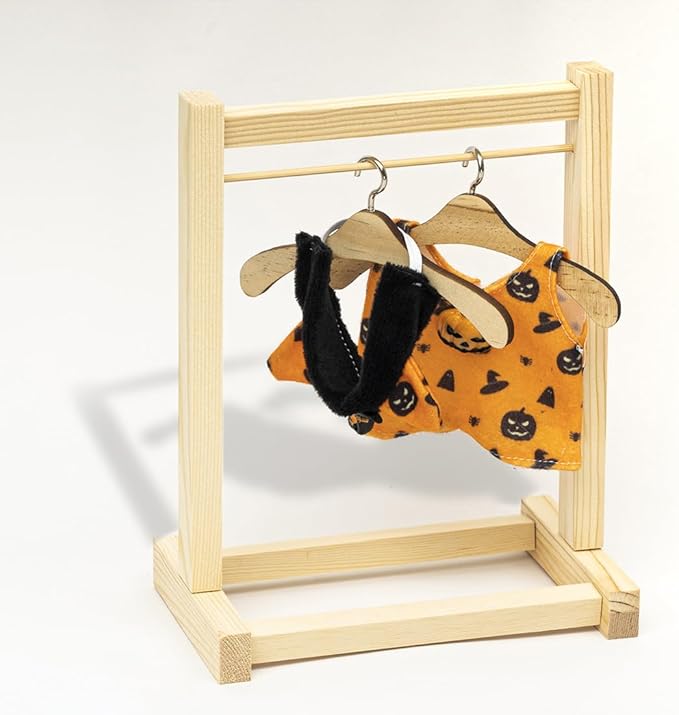 Clothes for 17cm Dolls(NO Doll) Outfit with Accessories Suit Cute Stylish Dress Up Set Pumpkin Halloween