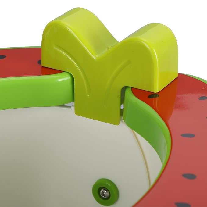 Yinhing Toddler Potty Training Toilet 2 in Foldable Portable Travel for Kids Green Compact Design Easy to Non Slip Base (Green)