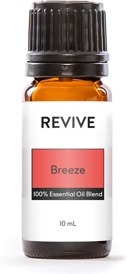 Breeze Essential Oil Blend by Revive Essential Oils - 100% Pure Therapeutic Grade, for Diffuser, Humidifier, Massage, Aromatherapy, Skin & Hair Care