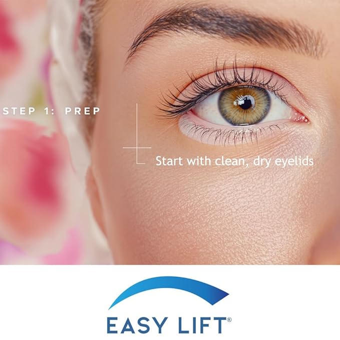 EasyLift The Original 60 Second Eye Lift Strips | Instant Upper Eyelid Lift for Droopy Eyes | As Seen On TV | Hypoallergenic, Lab Tested & Safe for Daily Use | Made in USA (64 pcs)