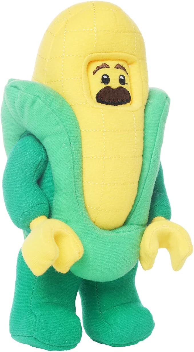 Lego Minifigure Corn Cob Guy 9.5" Plush Character