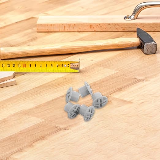 Garneck 5pcs Kids Slide Fixing Screw Caps: Plastic Screw Head Covers for Children Slide Safety Accessories Toddler Play Equipment Bolt Caps, Grey