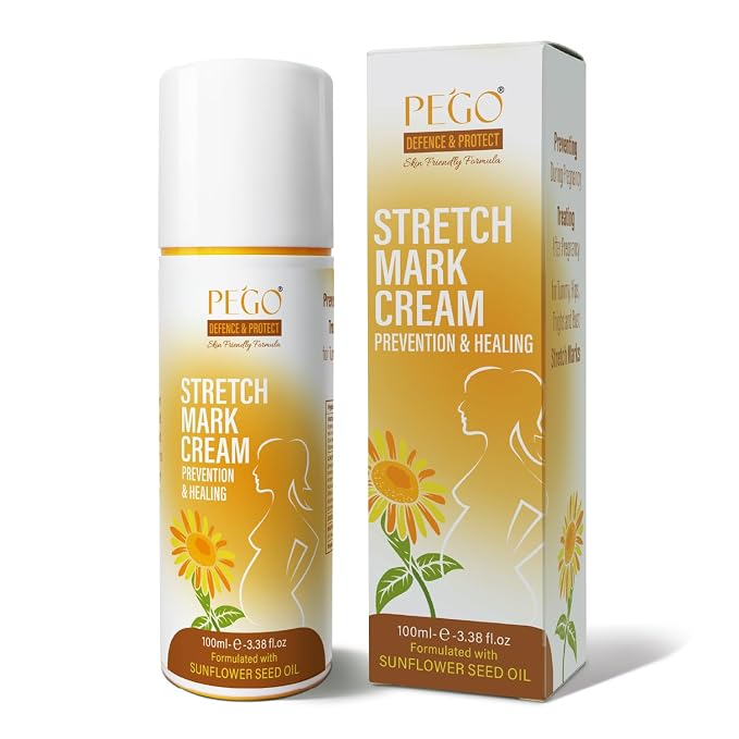 Stretch Mark Cream for Pregnancy & Postpartum,with Argan Oil, Shea Butter & Vitamin E,Stretch Mark Prevention for Belly,Moisturize Skin,Prevent & Fade stretch marks (100ml_1PACK)